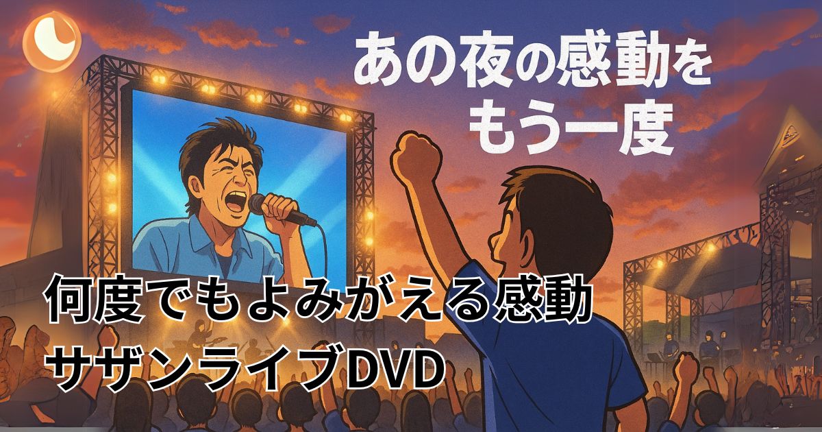 何度でもよみがえる感動、サザンのライブDVD | 江口組|石川県小松市